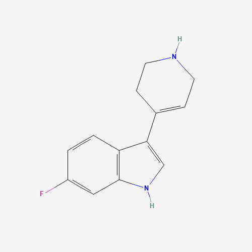 6-fluoro-3-(1,2,3,6-tetrahydropyridin-4-yl)-1H-indole (CAS: 180161-14-2) - Related Chemical Product