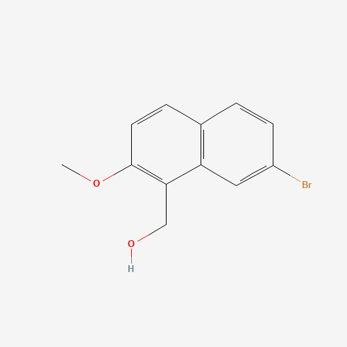 (7-bromo-2-methoxynaphthalen-1-yl)methanol (CAS: 1539309-62-0) - Related Chemical Product