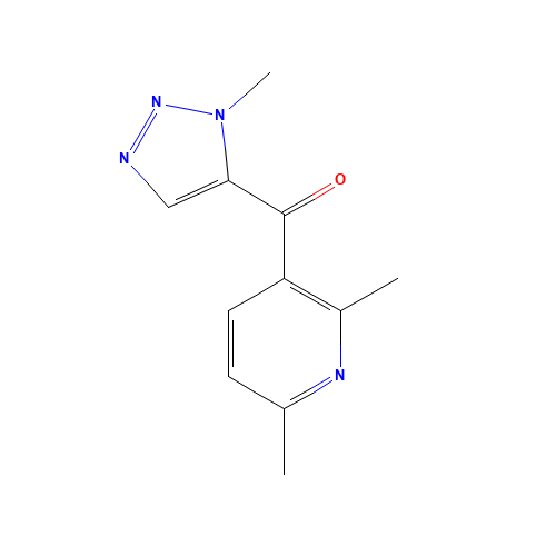 (2,6-dimethylpyridin-3-yl)-(3-methyltriazol-4-yl)methanone (CAS: 1599529-63-1) - Related Chemical Product