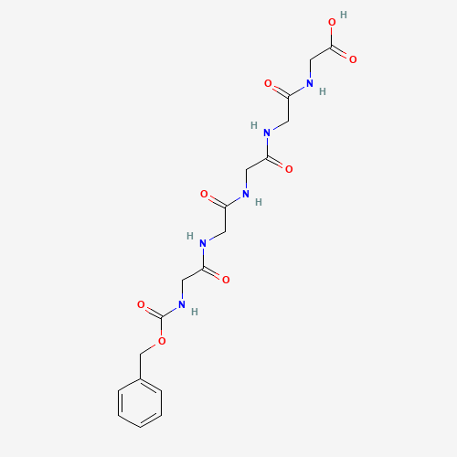 2-[[2-[[2-[[2-[[2-(phenylmethoxycarbonylamino)acetyl]amino]acetyl]amino]acetyl]amino]acetyl]amino]acetic acid (CAS: 20228-72-2) - Related Chemical Product