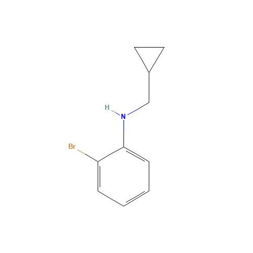 2-bromo-N-(cyclopropylmethyl)aniline (CAS: 1156164-31-6) - Related Chemical Product