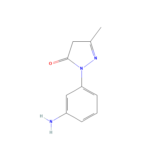 2-(3-aminophenyl)-5-methyl-4H-pyrazol-3-one (CAS: 90-32-4) - Related Chemical Product