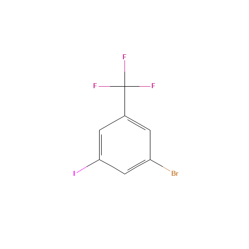 1-bromo-3-iodo-5-(trifluoromethyl)benzene (CAS: 481075-59-6) - Related Chemical Product