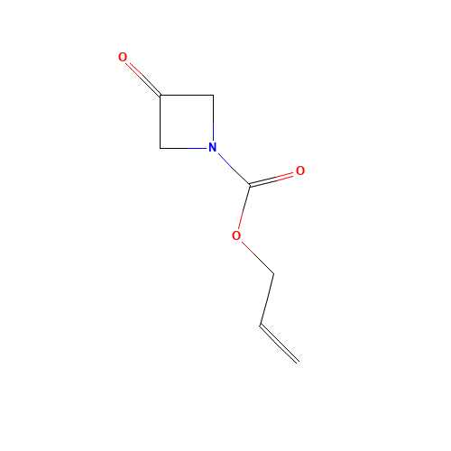 prop-2-enyl 3-oxoazetidine-1-carboxylate (CAS: 1198283-54-3) - Chemical Structure and Molecular Formula 