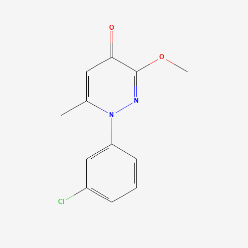1-(3-chlorophenyl)-3-methoxy-6-methylpyridazin-4-one (CAS: 146824-85-3) - Related Chemical Product