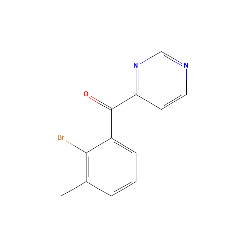 (2-bromo-3-methylphenyl)-pyrimidin-4-ylmethanone (CAS: 1319196-87-6) - Related Chemical Product