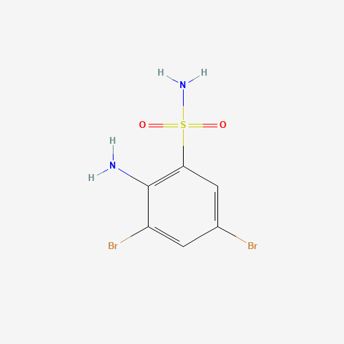 2-amino-3,5-dibromobenzenesulfonamide (CAS: 59018-47-2) - Related Chemical Product