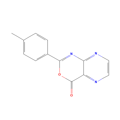 2-(4-methylphenyl)pyrazino[2,3-d][1,3]oxazin-4-one (CAS: 155513-81-8) - Related Chemical Product