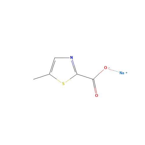 sodium;5-methyl-1,3-thiazole-2-carboxylate (CAS: 1107062-31-6) - Related Chemical Product