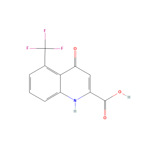 4-oxo-5-(trifluoromethyl)-1H-quinoline-2-carboxylic acid (CAS: 123157-86-8) - Related Chemical Product