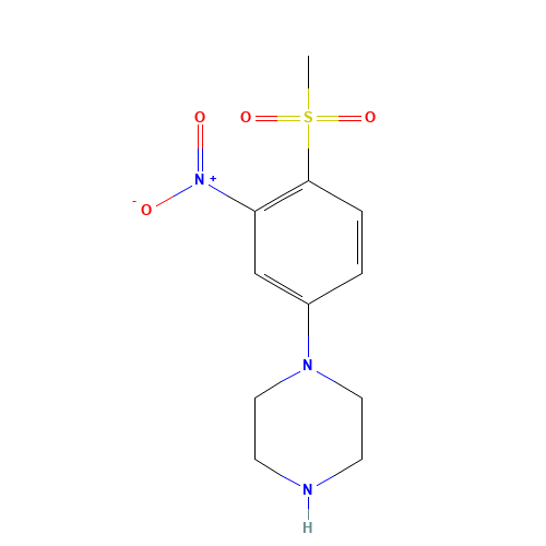 1-(4-methylsulfonyl-3-nitrophenyl)piperazine (CAS: 1095010-43-7) - Related Chemical Product