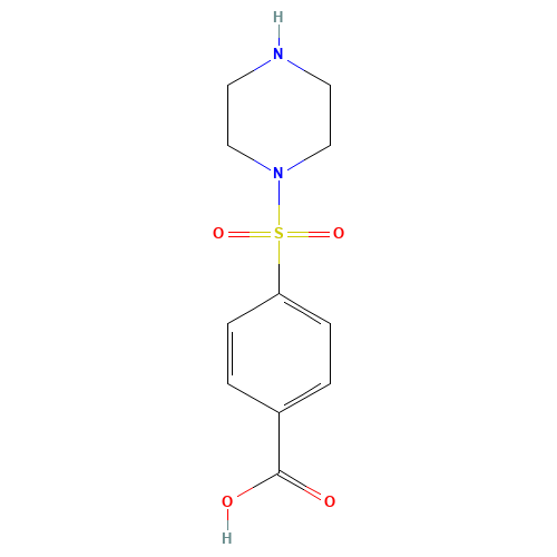 4-piperazin-1-ylsulfonylbenzoic acid (CAS: 446831-26-1) - Related Chemical Product