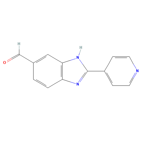 2-pyridin-4-yl-3H-benzimidazole-5-carbaldehyde (CAS: 308362-19-8) - Related Chemical Product