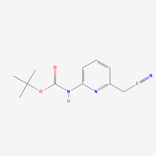 tert-butyl N-[6-(cyanomethyl)pyridin-2-yl]carbamate (CAS: 959586-78-8) - Related Chemical Product