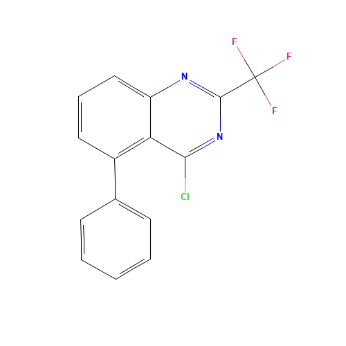 4-chloro-5-phenyl-2-(trifluoromethyl)quinazoline (CAS: 1272356-72-5) - Related Chemical Product