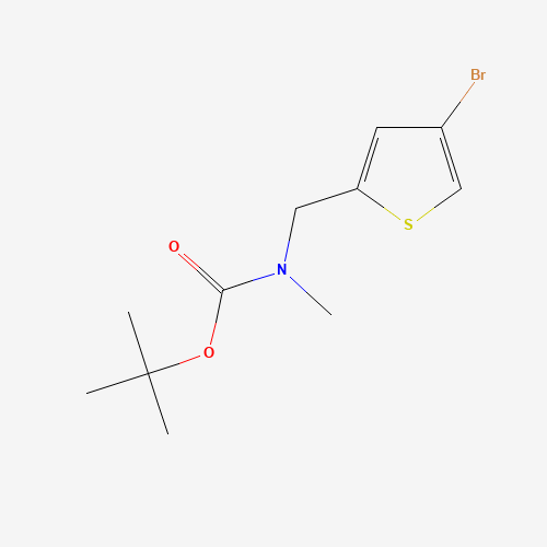 tert-butyl N-[(4-bromothiophen-2-yl)methyl]-N-methylcarbamate (CAS: 817618-40-9) - Related Chemical Product