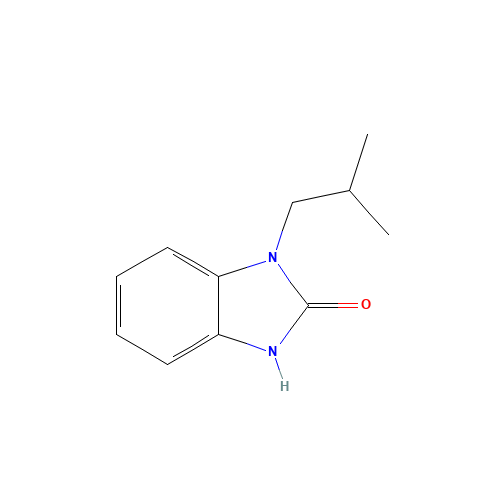 3-(2-methylpropyl)-1H-benzimidazol-2-one (CAS: 77557-03-0) - Related Chemical Product