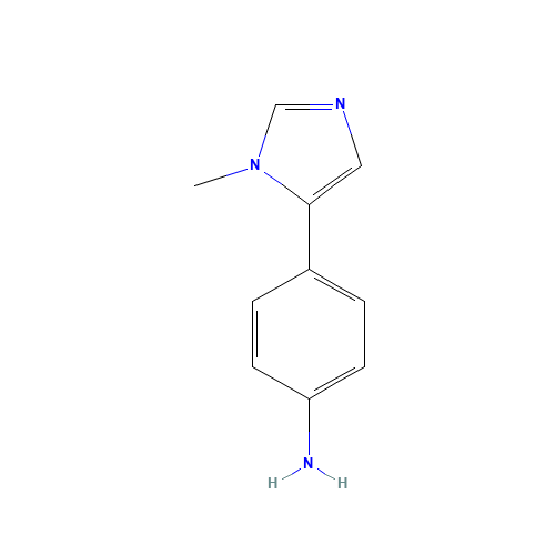 4-(3-methylimidazol-4-yl)aniline (CAS: 89250-15-7) - Related Chemical Product