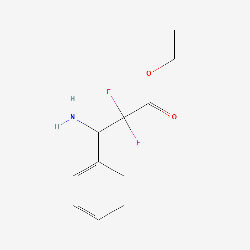 ethyl 3-amino-2,2-difluoro-3-phenylpropanoate (CAS: 381245-54-1) - Related Chemical Product
