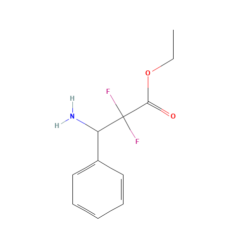 ethyl 3-amino-2,2-difluoro-3-phenylpropanoate (CAS: 381245-54-1) - Related Chemical Product