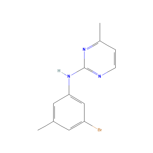 N-(3-bromo-5-methylphenyl)-4-methylpyrimidin-2-amine (CAS: 1312535-22-0) - Related Chemical Product