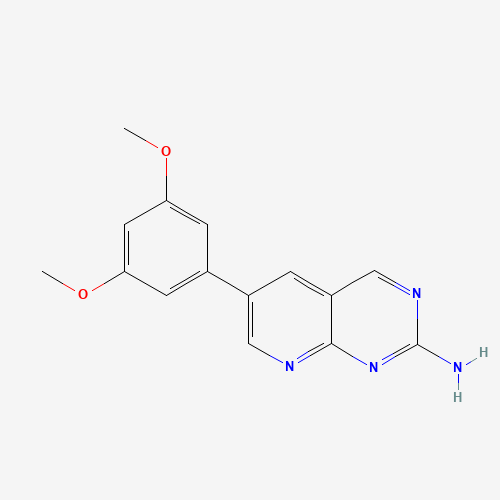 6-(3,5-dimethoxyphenyl)pyrido[2,3-d]pyrimidin-2-amine (CAS: 1538605-11-6) - Related Chemical Product