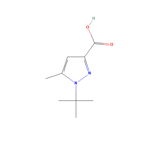 1-tert-butyl-5-methylpyrazole-3-carboxylic acid (CAS: 376387-68-7) - Related Chemical Product