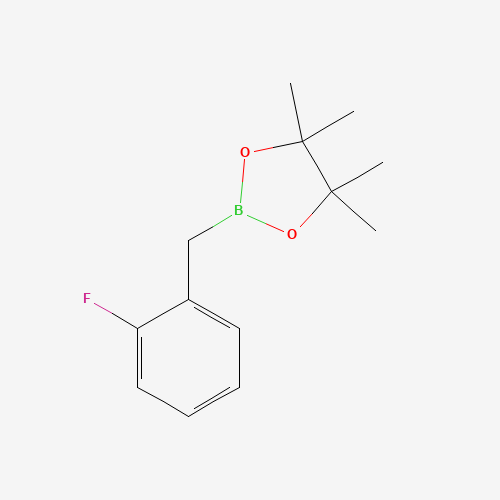 2-[(2-fluorophenyl)methyl]-4,4,5,5-tetramethyl-1,3,2-dioxaborolane (CAS: 517920-60-4) - Related Chemical Product