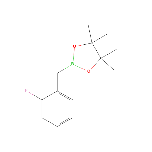 2-[(2-fluorophenyl)methyl]-4,4,5,5-tetramethyl-1,3,2-dioxaborolane (CAS: 517920-60-4) - Related Chemical Product