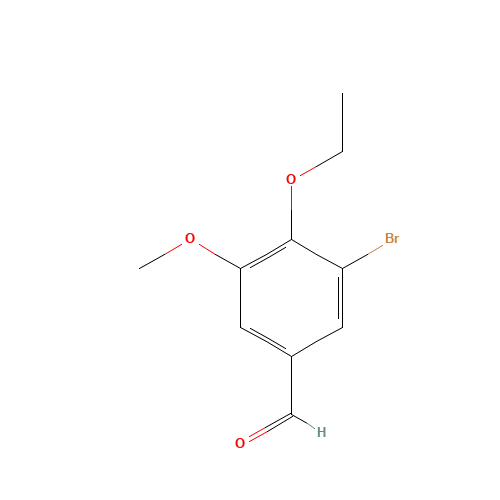 3-bromo-4-ethoxy-5-methoxybenzaldehyde (CAS: 90109-65-2) - Related Chemical Product