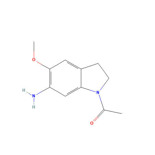 1-(6-amino-5-methoxy-2,3-dihydroindol-1-yl)ethanone (CAS: 23772-41-0) - Related Chemical Product