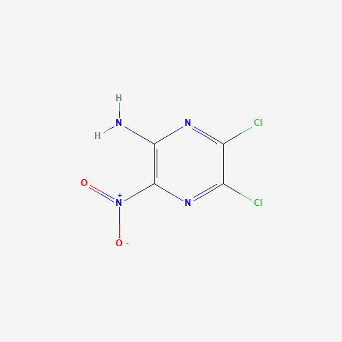 5,6-dichloro-3-nitropyrazin-2-amine (CAS: 87155-51-9) - Related Chemical Product