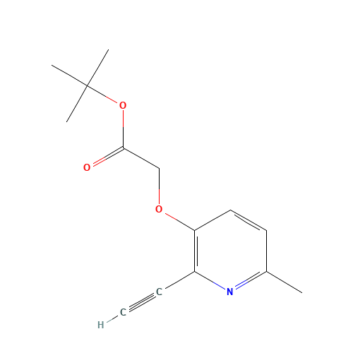tert-butyl 2-(2-ethynyl-6-methylpyridin-3-yl)oxyacetate (CAS: 1240287-47-1) - Related Chemical Product