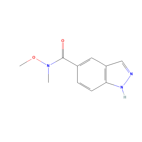 N-methoxy-N-methyl-1H-indazole-5-carboxamide (CAS: 1093306-90-1) - Related Chemical Product