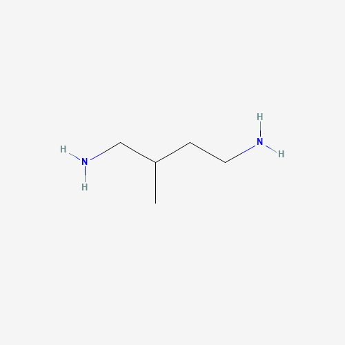 2-methylbutane-1,4-diamine (CAS: 15657-58-6) - Chemical Structure and Molecular Formula 