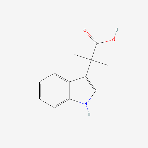2-(1H-indol-3-yl)-2-methylpropanoic acid (CAS: 2770-92-5) - Related Chemical Product