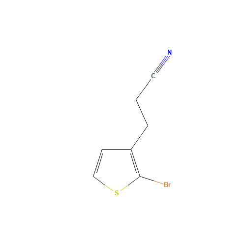 3-(2-bromothiophen-3-yl)propanenitrile (CAS: 690635-90-6) - Related Chemical Product