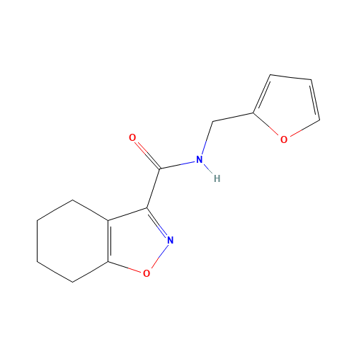 N-(furan-2-ylmethyl)-4,5,6,7-tetrahydro-1,2-benzoxazole-3-carboxamide (CAS: 832142-75-3) - Related Chemical Product