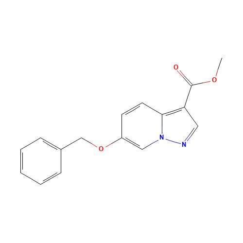methyl 6-phenylmethoxypyrazolo[1,5-a]pyridine-3-carboxylate (CAS: 141032-74-8) - Related Chemical Product