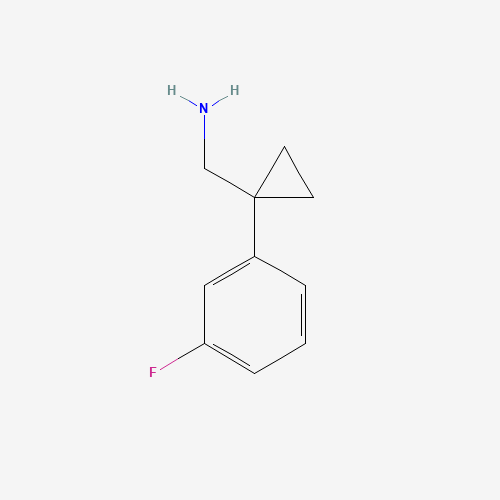 [1-(3-fluorophenyl)cyclopropyl]methanamine (CAS: 886365-90-8) - Related Chemical Product