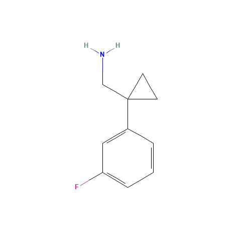 [1-(3-fluorophenyl)cyclopropyl]methanamine (CAS: 886365-90-8) - Related Chemical Product