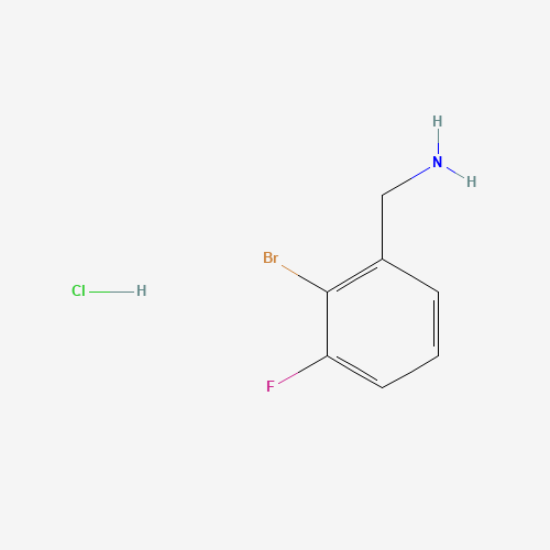 (2-bromo-3-fluorophenyl)methanamine;hydrochloride (CAS: 1214376-83-6) - Related Chemical Product