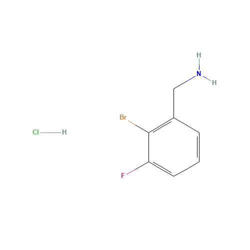 (2-bromo-3-fluorophenyl)methanamine;hydrochloride (CAS: 1214376-83-6) - Related Chemical Product