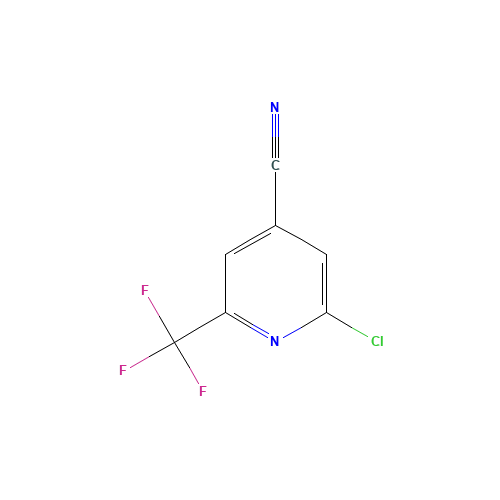 2-chloro-6-(trifluoromethyl)pyridine-4-carbonitrile (CAS: 1196155-38-0) - Related Chemical Product