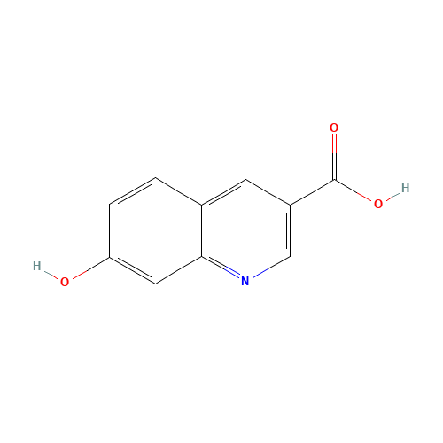 7-oxo-1H-quinoline-3-carboxylic acid (CAS: 659730-27-5) - Chemical Structure and Molecular Formula 