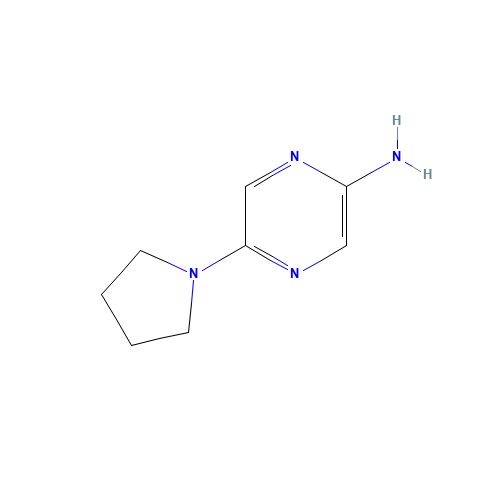 5-pyrrolidin-1-ylpyrazin-2-amine (CAS: 1034711-12-0) - Related Chemical Product