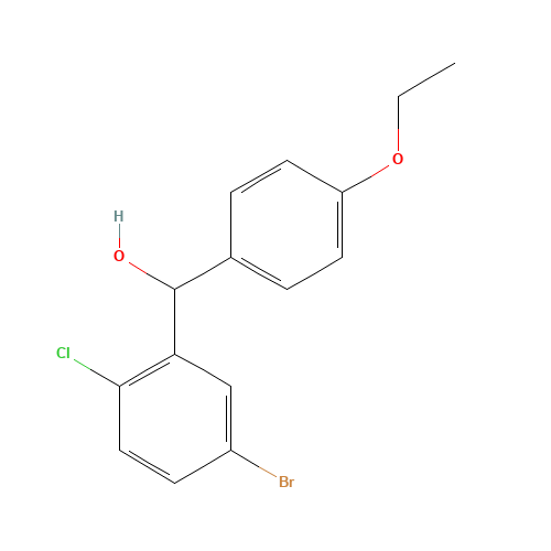 (5-bromo-2-chlorophenyl)-(4-ethoxyphenyl)methanol (CAS: 1280647-32-6) - Related Chemical Product