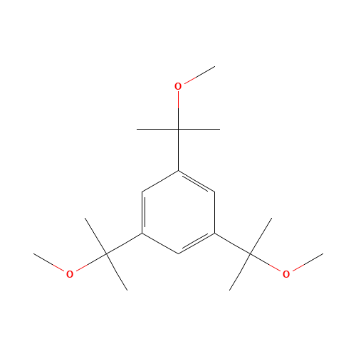 1,3,5-tris(2-methoxypropan-2-yl)benzene (CAS: 109888-72-4) - Related Chemical Product