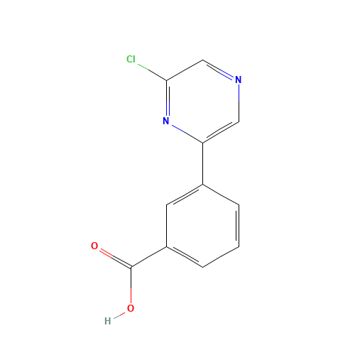 3-(6-chloropyrazin-2-yl)benzoic acid (CAS: 936138-14-6) - Related Chemical Product