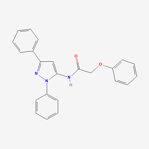 N-(2,5-diphenylpyrazol-3-yl)-2-phenoxyacetamide (CAS: 849337-31-1) - Related Chemical Product